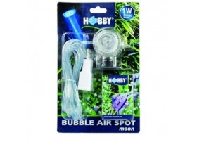 HOBBY Bubble Air Spot Moon - Spot submersible à Led Bleu 1w