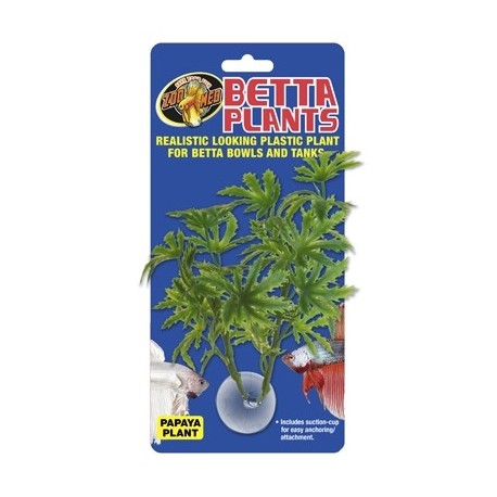 ZOOMED Plante artificielle Betta Papaya