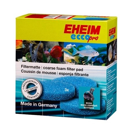 EHEIM Mousse de filtration bleues pour filtre Ecco Pro (2232/2234/2236) (3pcs)