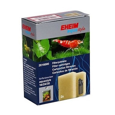 EHEIM Cartouche filtrante pour aquarium Aquacorner 60 (2pcs)