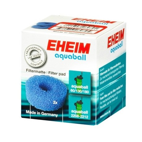 EHEIM Coussins de mousse pour filtre Aquaball 60/130/180 (2pcs)