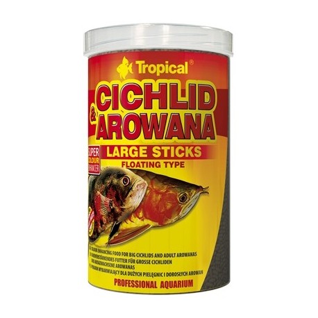 TROPICAL Cichlid & Arowana large sticks 1L