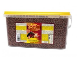 TROPICAL Cichlid Carnivore medium pellet  5L/1.8kg