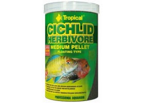 TROPICAL Cichlid herbivore medium pellet  5L/1.8kg