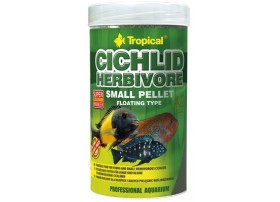 TROPICAL Cichlid herbivore small pellet 250ml