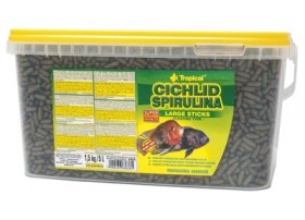 TROPICAL Cichlid spirulina large sticks 5L