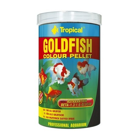 TROPICAL Goldfish colour pellet 1000ml