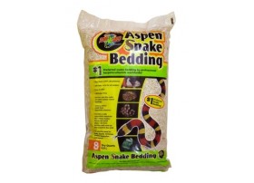 ZOOMED Aspen snake bedding 8,8L