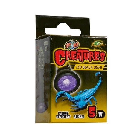 ZOOMED Creatures Lampe Led Black 5W
