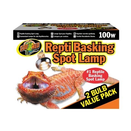 ZOOMED Lampe Repti Basking 100W (2pcs)