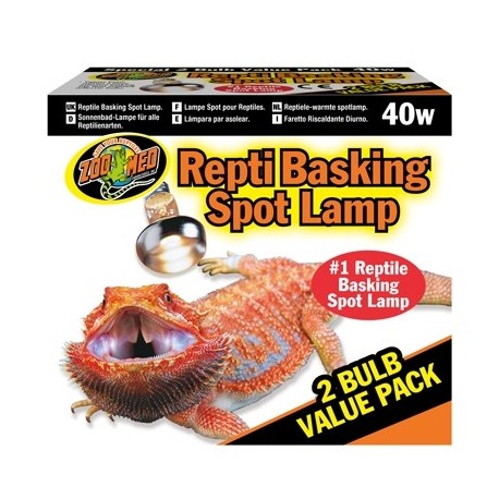 ZOOMED Lampe Repti Basking 40W (2pcs)