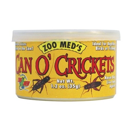 ZOOMED Can'O Cricket - Crickets Adultes 35g