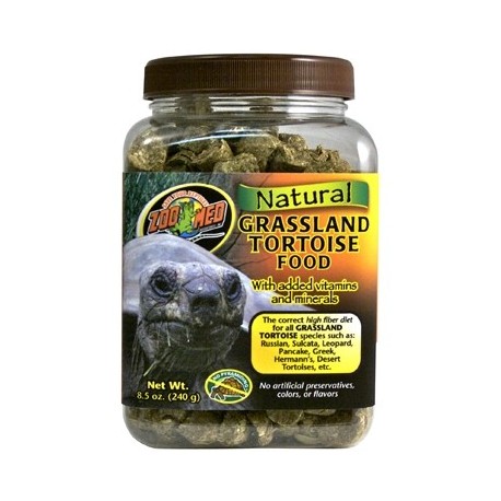 ZOOMED Natural Nourriture pour Tortues Terrestres 240g