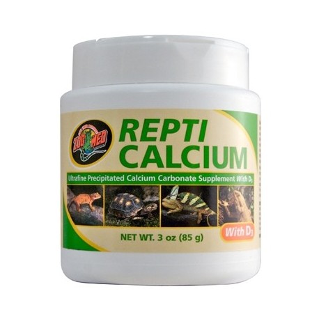 ZOOMED Repti Calcium avec Vitamine D3 85g