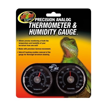 ZOOMED Thermomètre + Hygromètre Analogique