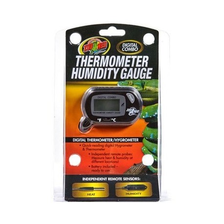 Thermomètre Hygromètre DIGITAL COMBO GAUGE ZOOMED