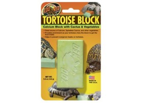 ZOOMED Tortoise block 142grs calcium au Câble