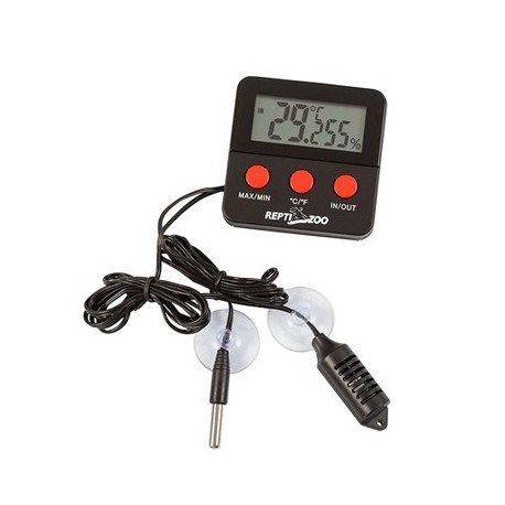 REPTIZOO Thermomètre + Hygromètre Digital avec Sonde