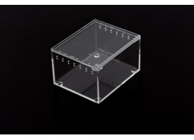 REPTIZOO Mini Terrarium Acrylique 10.5x8.8x6.2cm