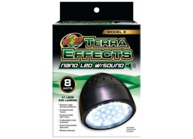 ZOOMED Eclairage Led avec effets sonores Terraeffects Nano 8W 
