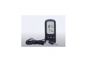 REPTIZOO Thermomètre + Hygromètre digital avec alarme et sonde