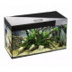 Aquarium glossy 120 noir d&n led 3x18w 120x40x63cm