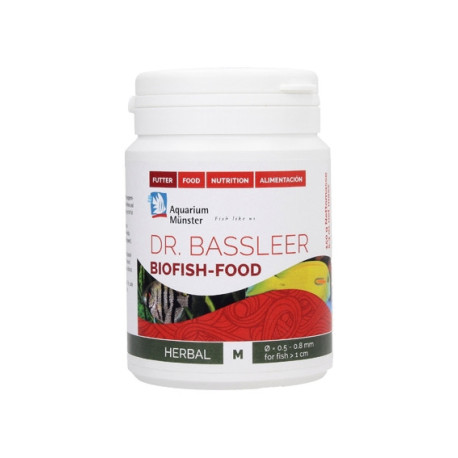 Dr Bassler BIOFISH FOOD HERBAL M 60gr