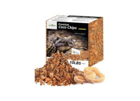 REPTIZOO SUBSTRAT COCO CHIPS COMPRESSED 10 Litres